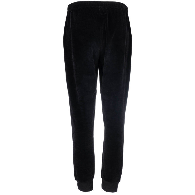 Black Velour Joggers